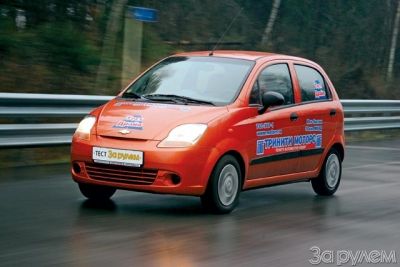 ���� Chery QQ, Daewoo Matiz, Chevrolet Spark. ���������